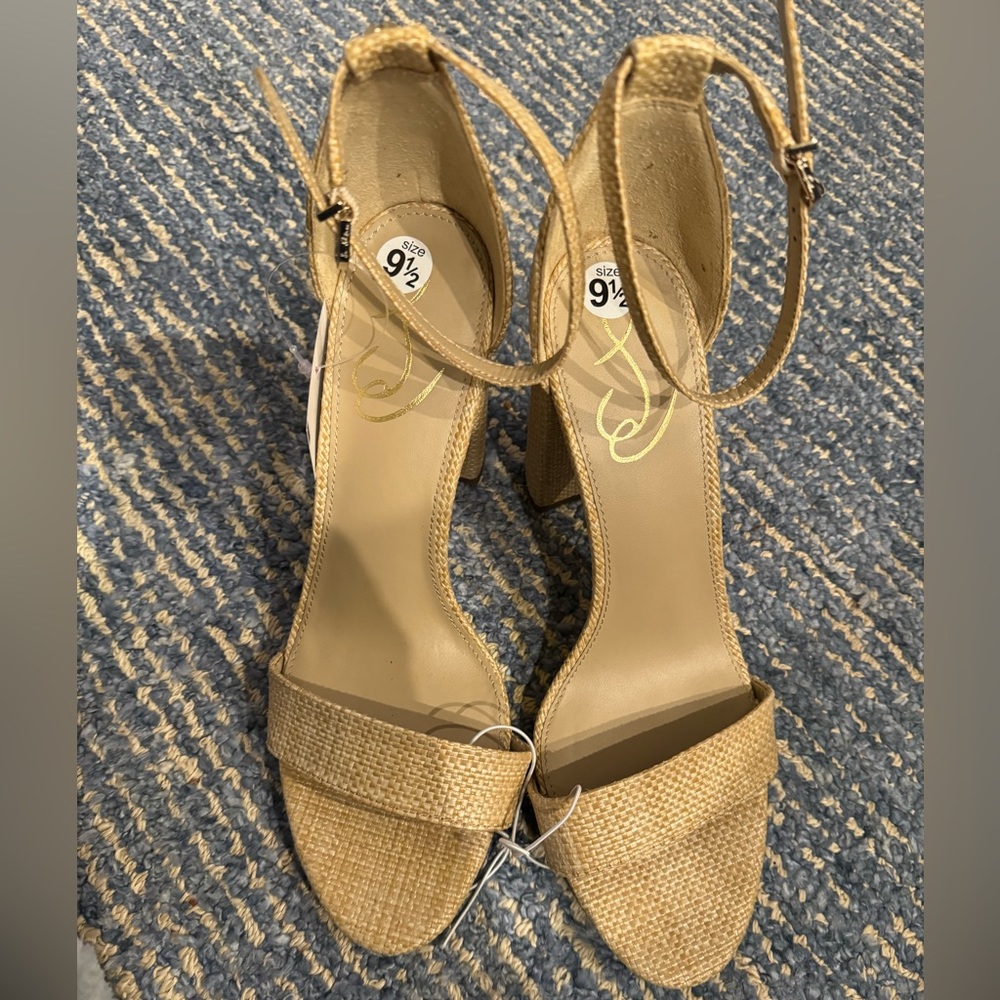 New Sam Edelman yaro ankle strap sandal size 9.5 9 1/2